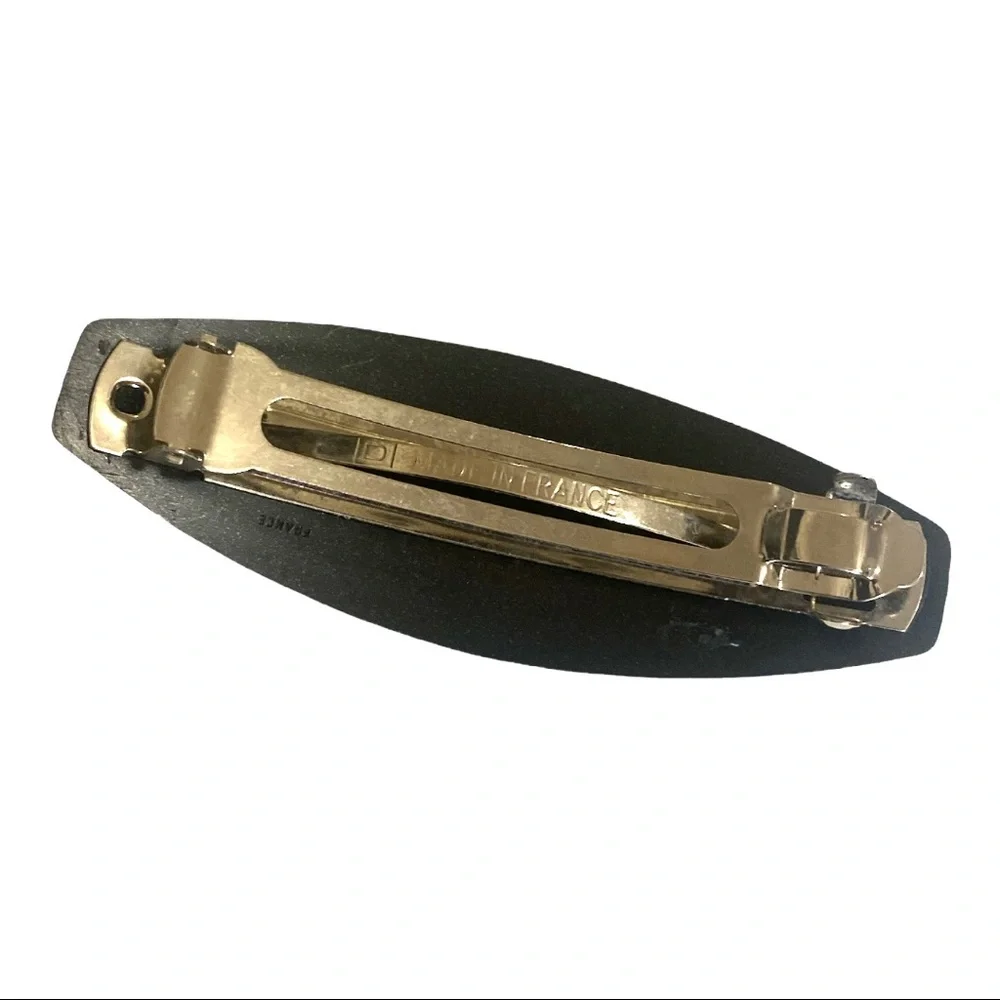 1970’s Vintage French Bar Barrette, French Hair Clip,‎ Deadstock